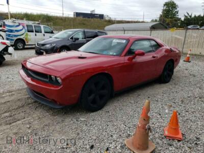 2012 Dodge CHALLENGER, красный — VIN 2C3CDYAG5CH293667, Copart