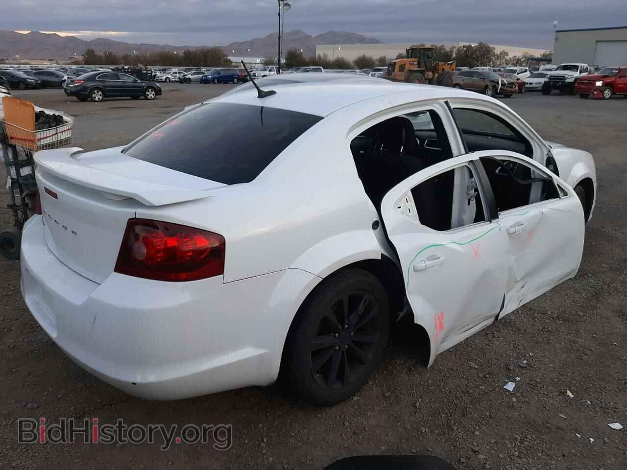 2014 DODGE AVENGER - VIN: 1C3CDZAG9EN174326 - Фото 4