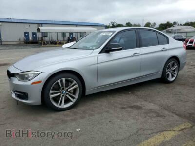 2013 BMW 3 SERIES XI, серебристый — VIN WBA3B9C59DF587821, Copart