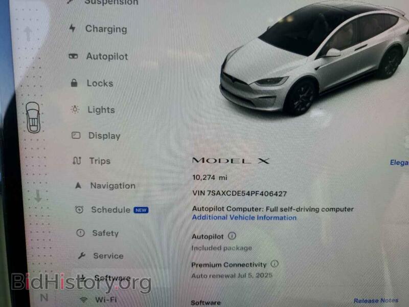 2023 Tesla MODEL X (VIN 7SAXCDE54PF406427) — photo 9 of 13