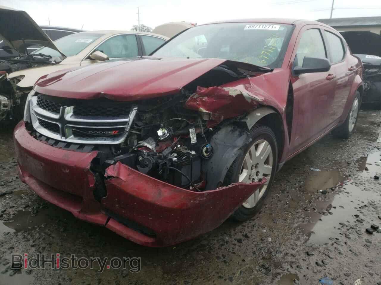 2014 DODGE AVENGER - VIN: 1C3CDZAB3EN217076 - Фото 2