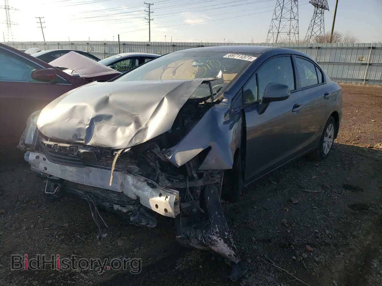 2012 HONDA CIVIC - VIN: 19XFB2F53CE105484 - Фото 2