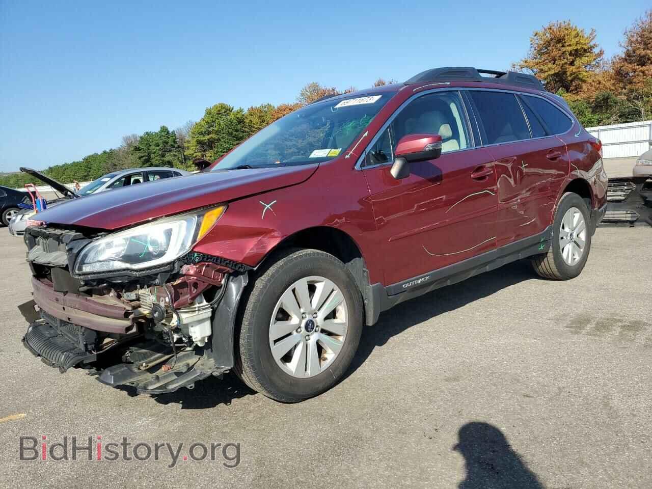Фотография 4S4BSAFC1G3325027 - SUBARU OUTBACK 2016