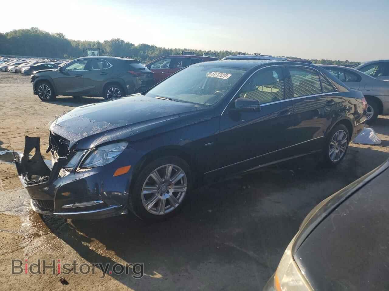 Photo WDDHF5KB1CA589190 - MERCEDES-BENZ E-CLASS 2012