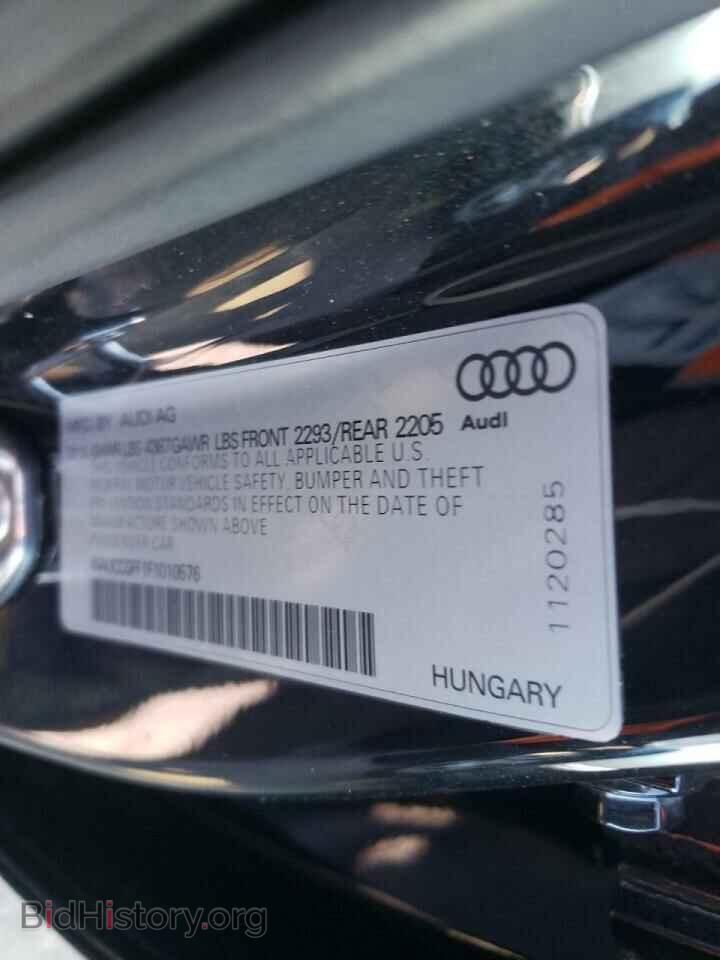2015 AUDI A3 - VIN: WAUCCGFF1F1010576 - Фото 10