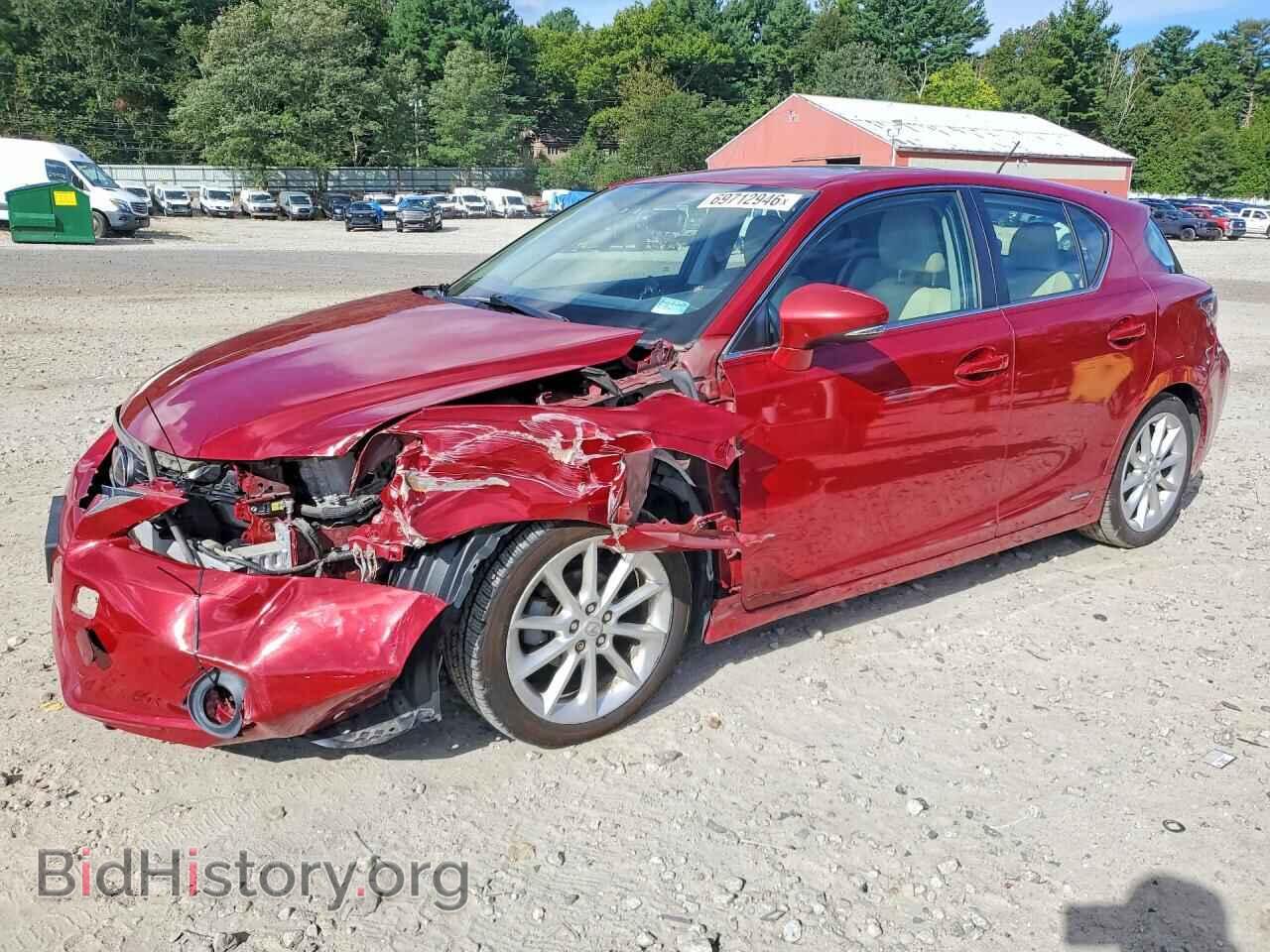 Фотография JTHKD5BH8B2030155 - LEXUS CT 200 2011