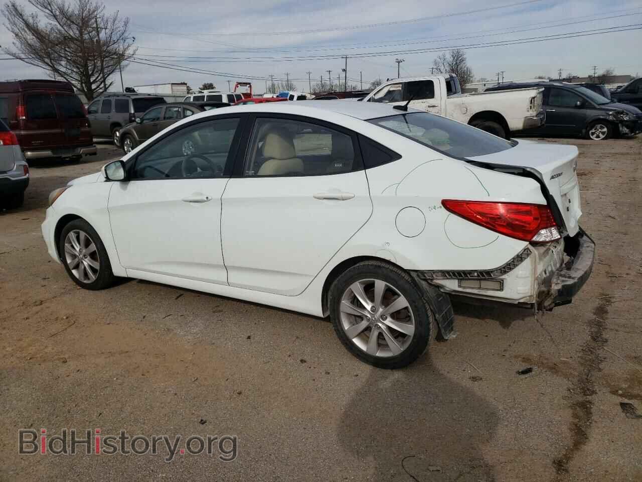2012 HYUNDAI ACCENT - VIN: KMHCU4AE7CU077797 - Фото 2