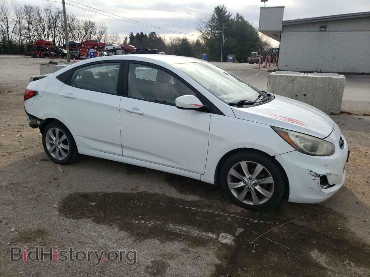2012 HYUNDAI ACCENT - VIN: KMHCU4AE7CU077797 - Фото 4