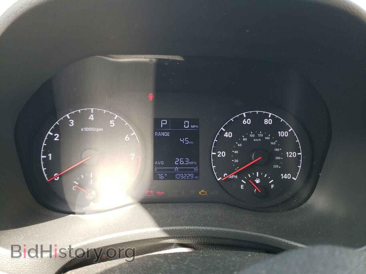 2019 HYUNDAI ACCENT - VIN: 3KPC24A34KE051793 - Фото 9