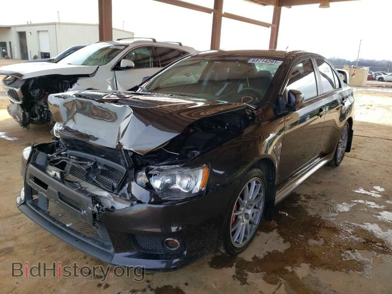 2014 MITSUBISHI EVO - VIN: JA32W8FV2EU007782 - Фото 2