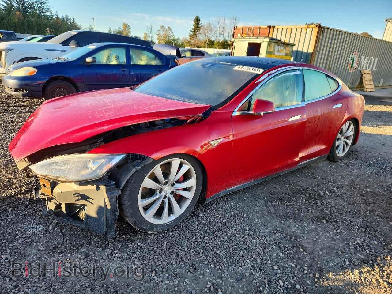 Фотография 5YJSA1H25EFP64100 - TESLA MODEL S 2014
