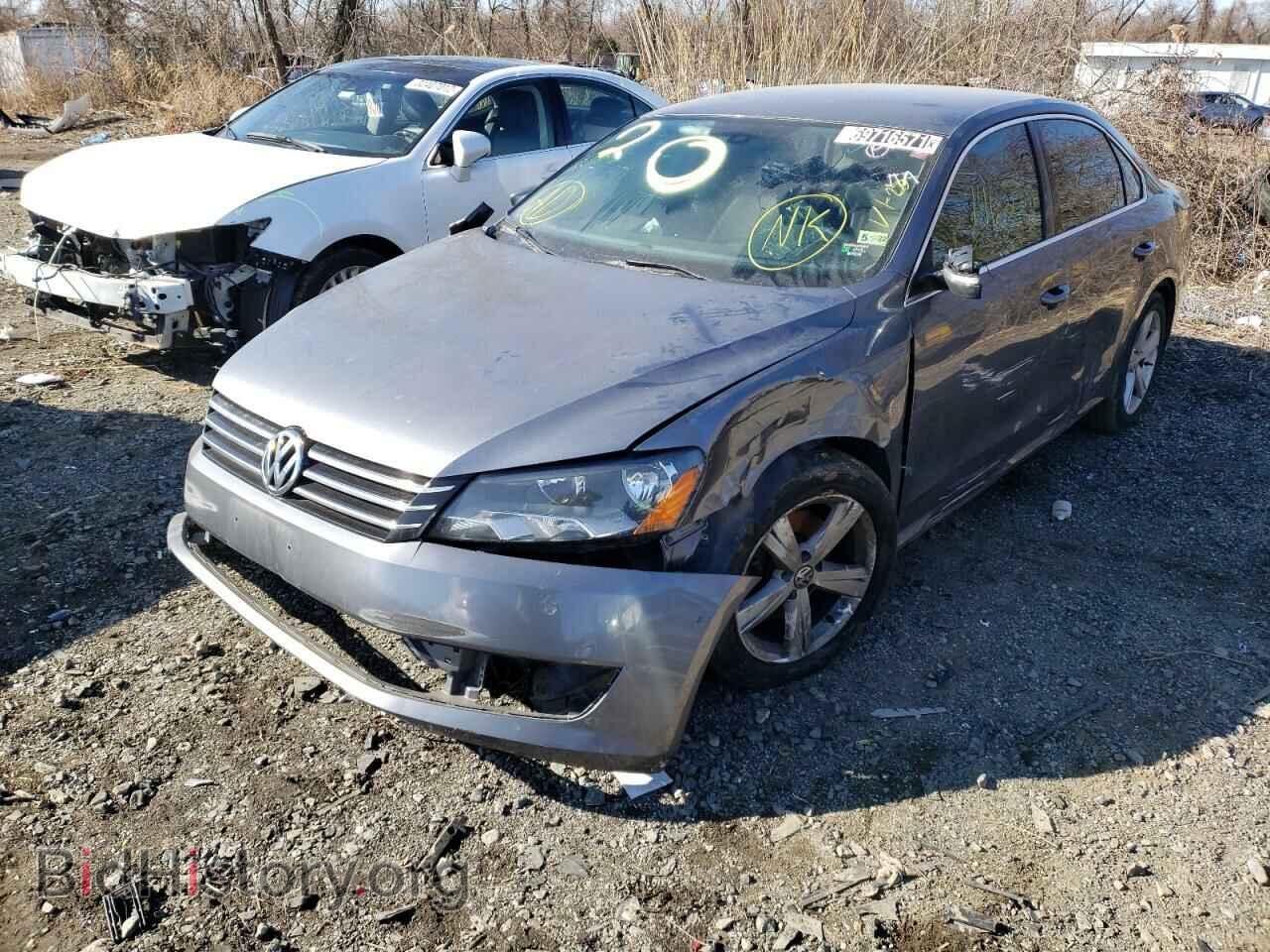 2014 VOLKSWAGEN PASSAT - VIN: 1VWBP7A35EC006885 - Фото 2