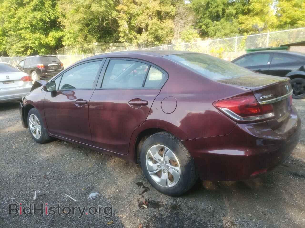 2014 HONDA CIVIC - VIN: 2HGFB2F43EH007040 - Фото 2