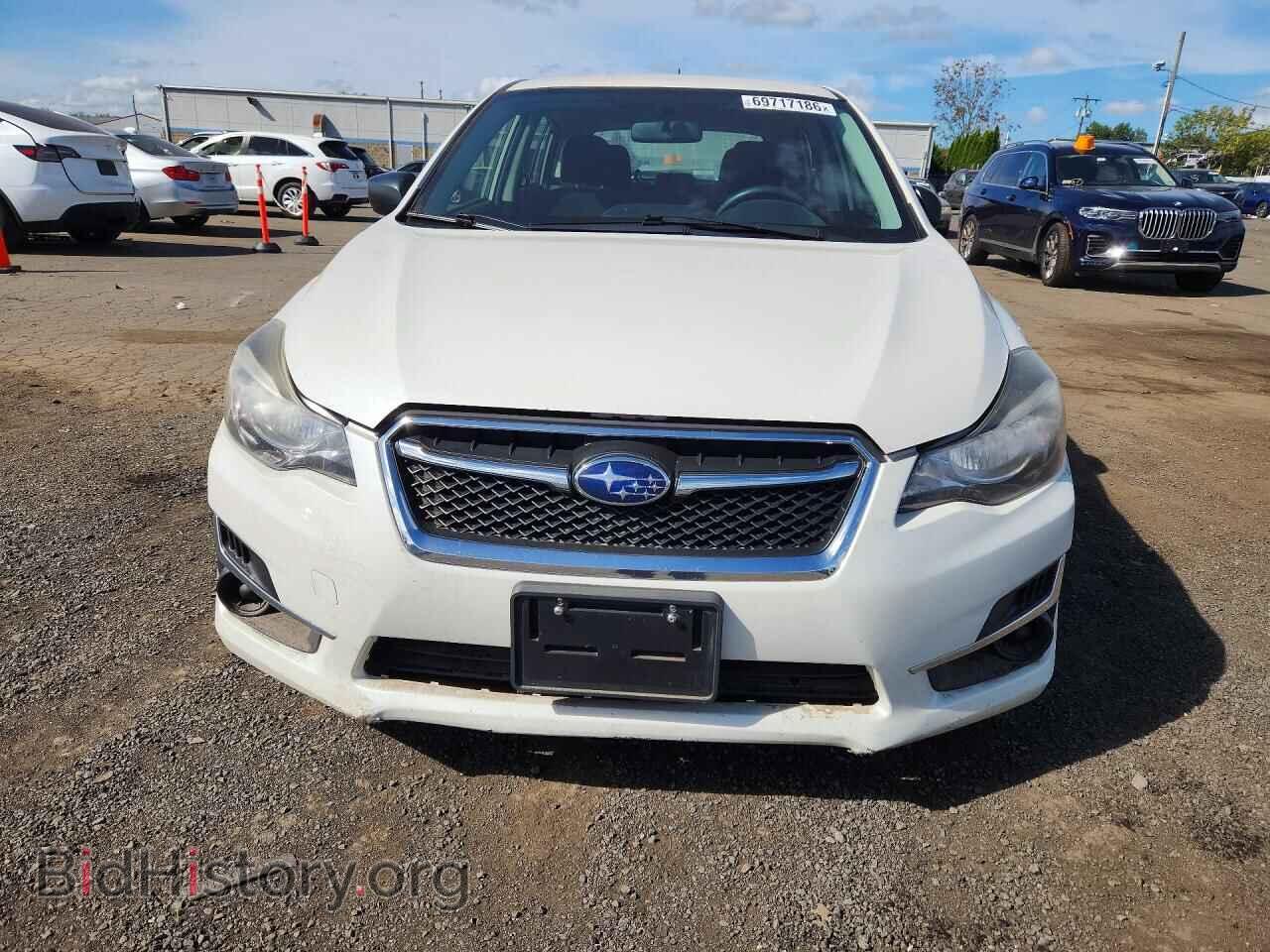 2016 Subaru IMPREZA (VIN JF1GPAA69G8236599) — фото 5 из 14