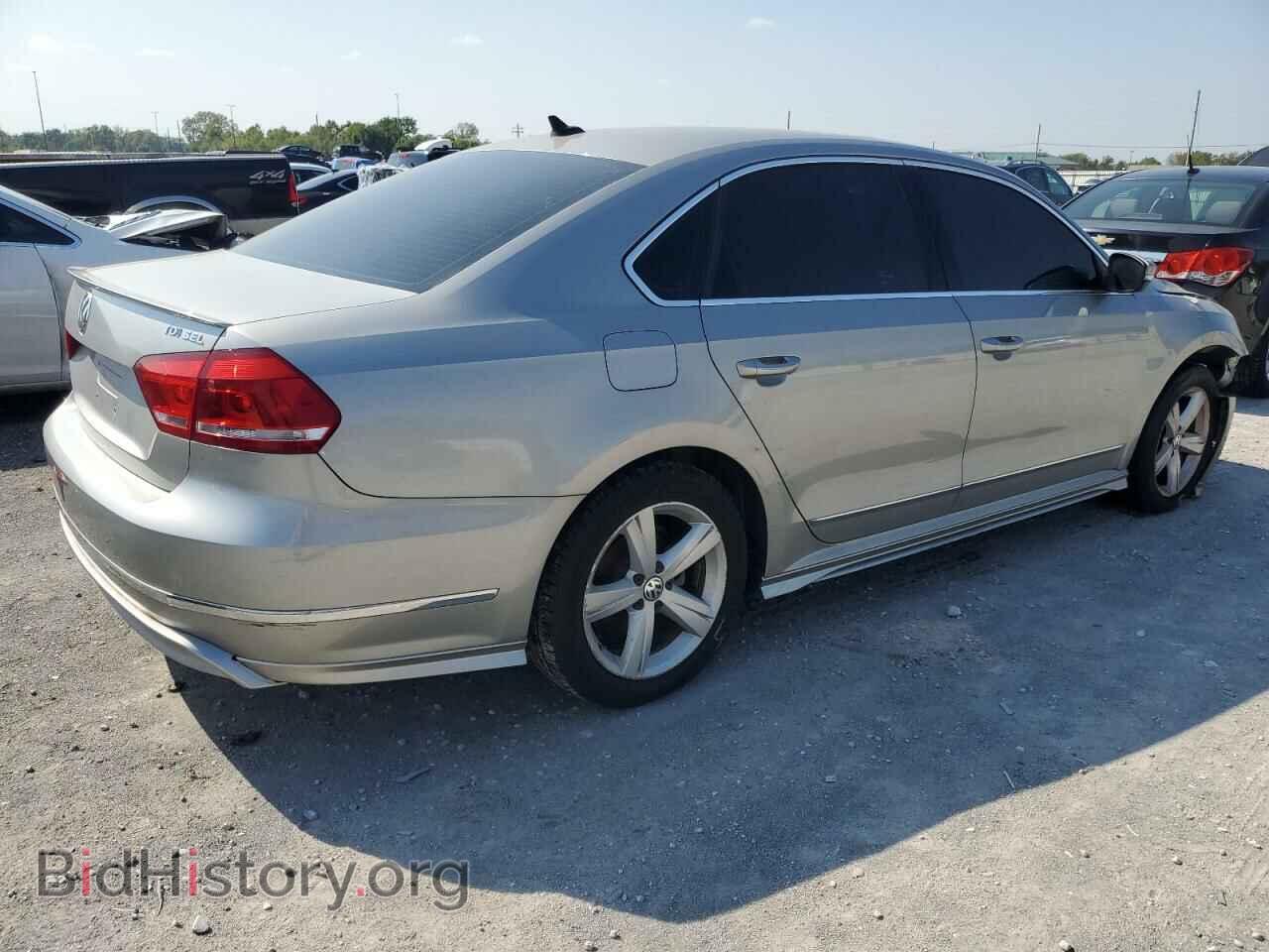 2014 VOLKSWAGEN PASSAT - VIN: 1VWCN7A3XEC024941 - Фото 3