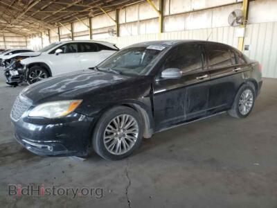 2011 Chrysler 200 Limited, black — VIN 1C3BC2FG1BN520430, Copart