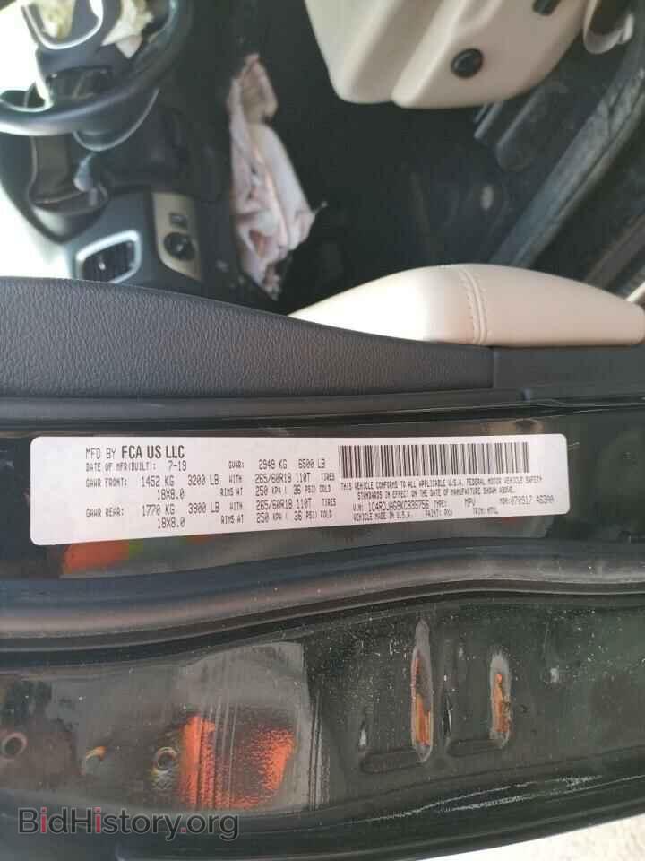 2019 DODGE DURANGO - VIN: 1C4RDJAG9KC839756 - Фото 14