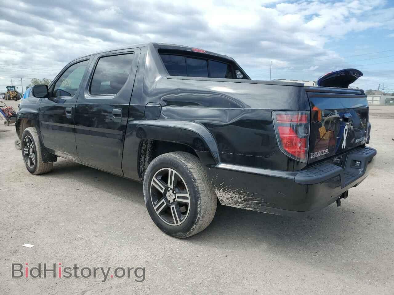 2014 HONDA RIDGELINE - VIN: 5FPYK1F73EB002767 - Фото 2