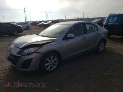 2011 Mazda 3 3 I, серебристый — VIN JM1BL1VG4B1480908, Copart