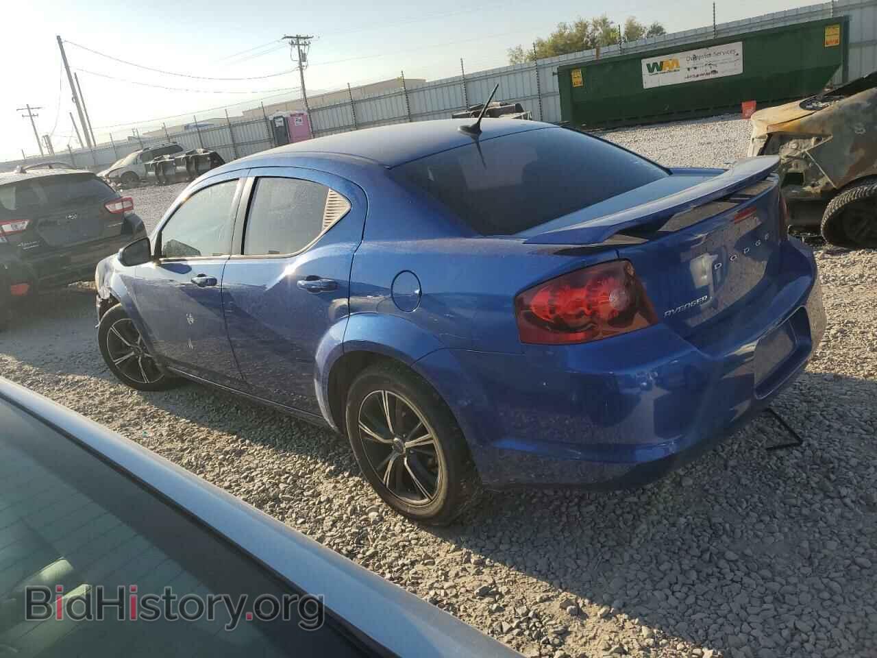 2013 DODGE AVENGER - VIN: 1C3CDZCB5DN506245 - Фото 2