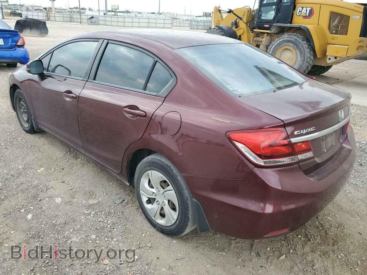 2013 HONDA CIVIC - VIN: 19XFB2F5XDE068726 - Фото 2