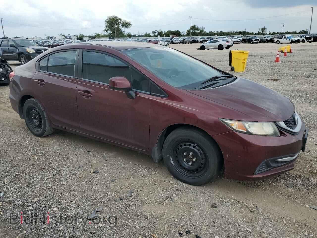2013 HONDA CIVIC - VIN: 19XFB2F5XDE068726 - Фото 4