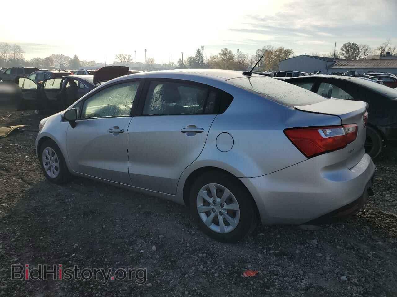2012 KIA RIO - VIN: KNADM4A36C6093384 - Фото 2
