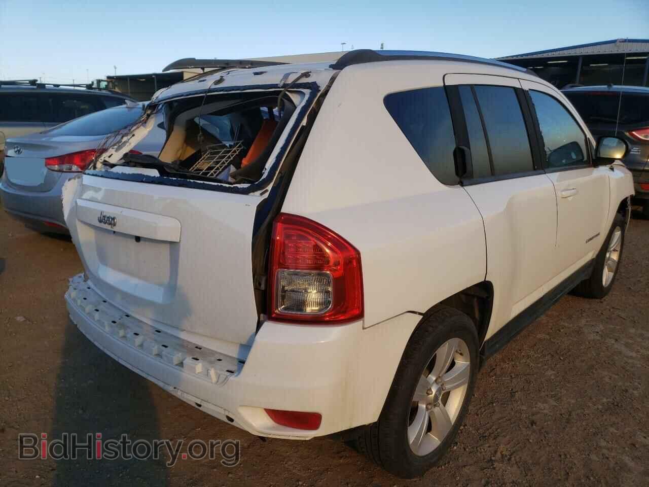 2012 JEEP COMPASS - VIN: 1C4NJDBB6CD506843 - Фото 4