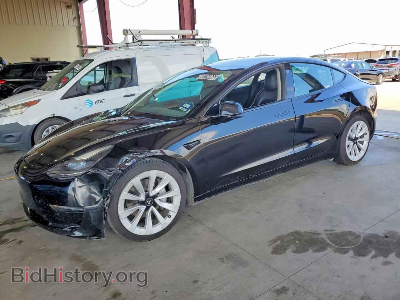 Photo 5YJ3E1EA9NF191982 - TESLA MODEL 3 2022