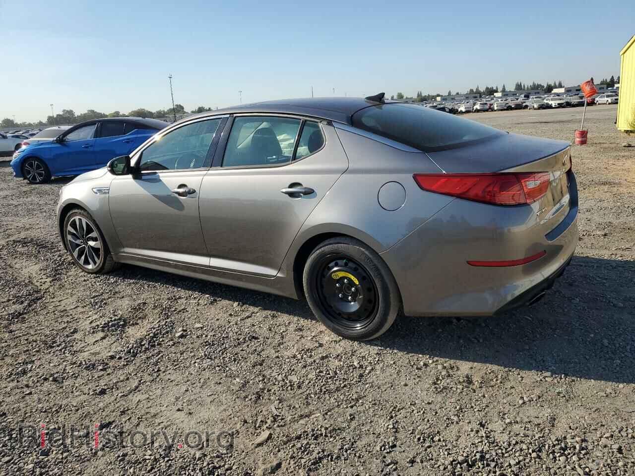 2015 KIA OPTIMA - VIN: 5XXGR4A62FG420624 - Фото 2