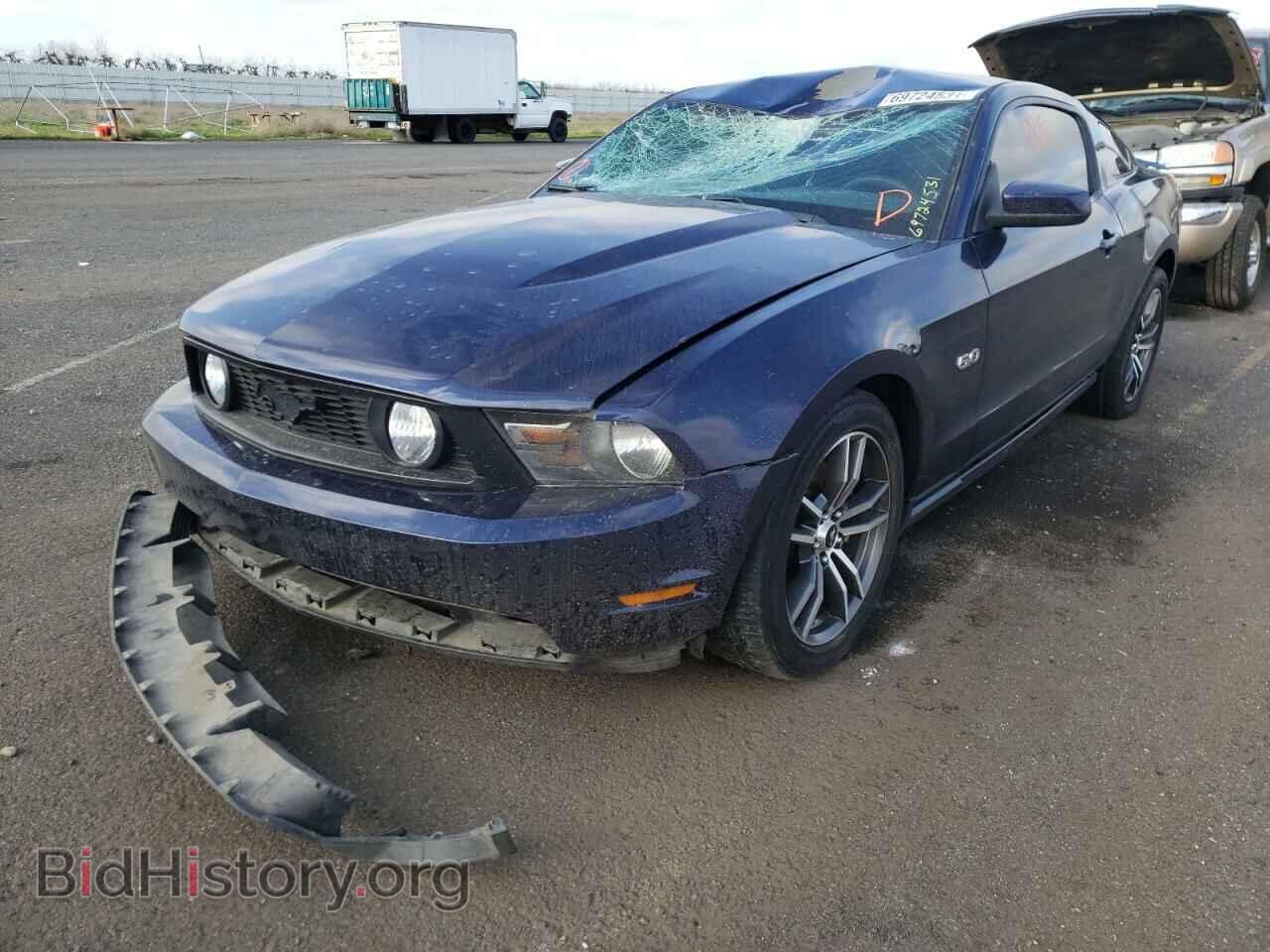 2012 FORD MUSTANG - VIN: 1ZVBP8CF8C5285845 - Фото 2