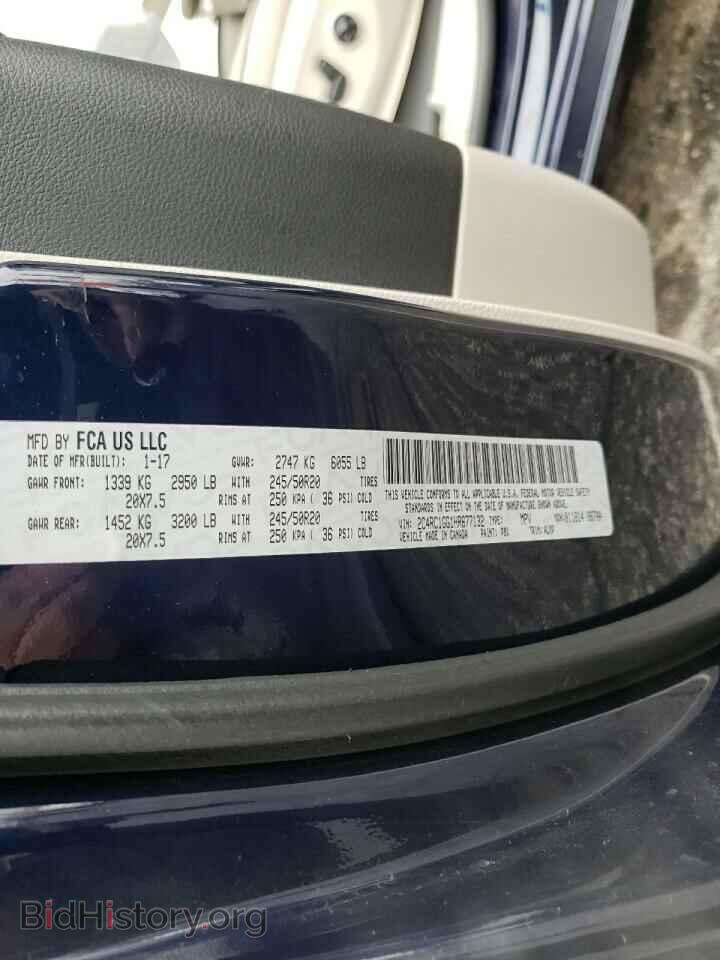 2017 CHRYSLER PACIFICA - VIN: 2C4RC1GG1HR677132 - Photo 10