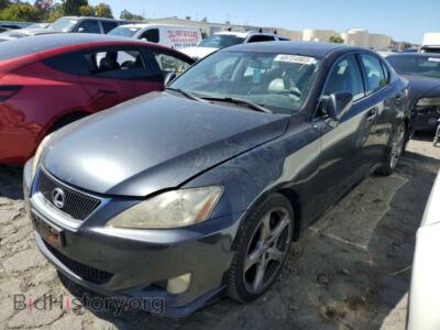 2007 Lexus IS IS 350, черный — VIN JTHBE262472011997, Copart