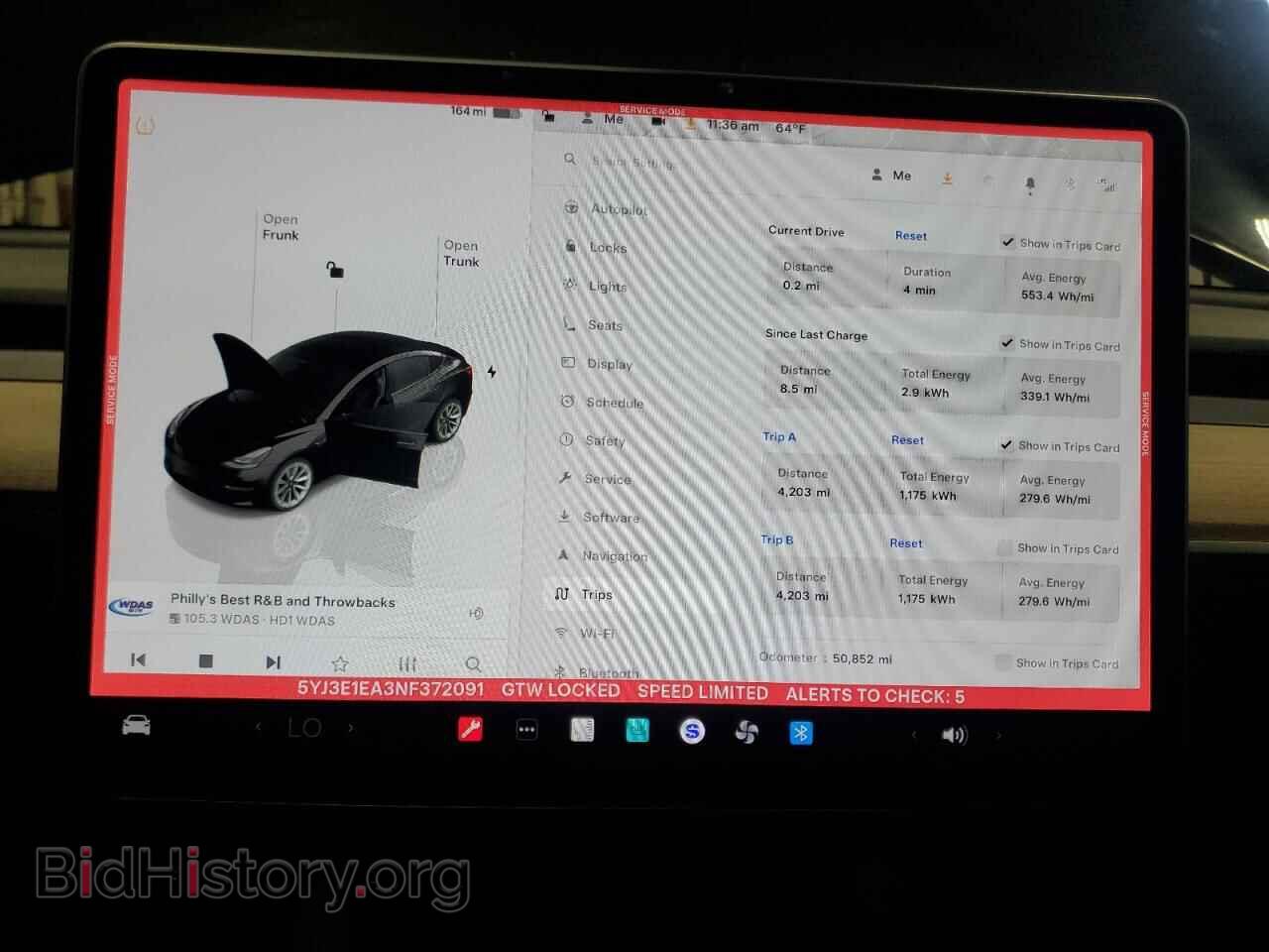 2022 TESLA MODEL 3 - VIN: 5YJ3E1EA3NF372091 - Фото 9