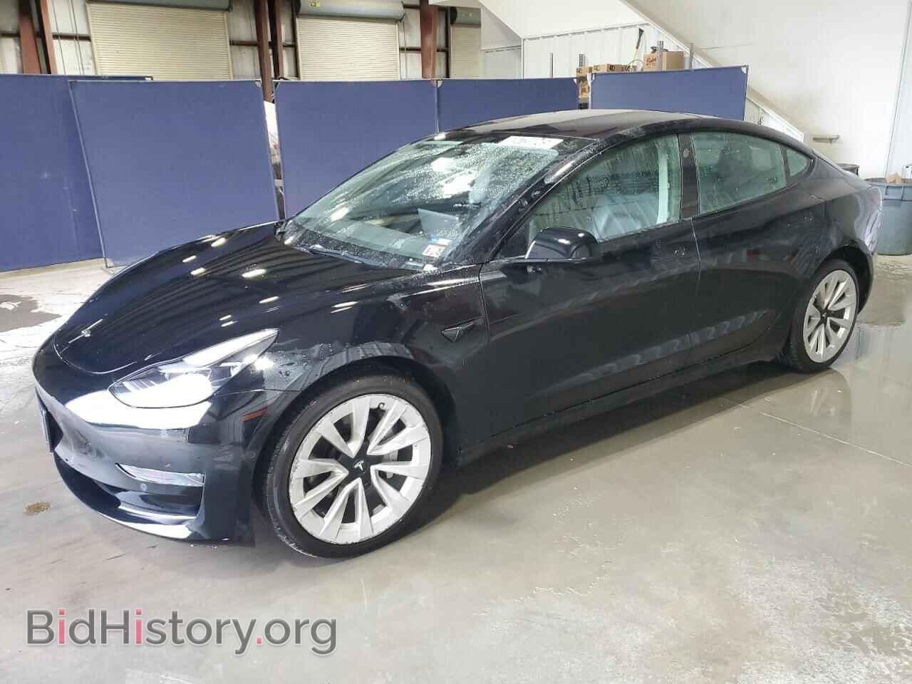 Фотография 5YJ3E1EA7NF372076 - TESLA MODEL 3 2022