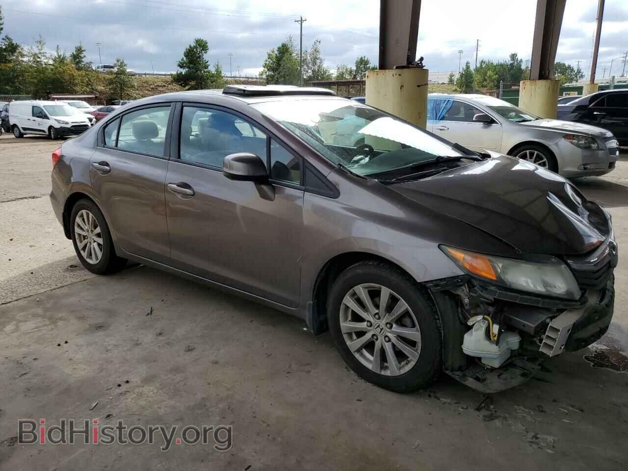 2012 HONDA CIVIC - VIN: 2HGFB2F84CH513492 - Фото 4