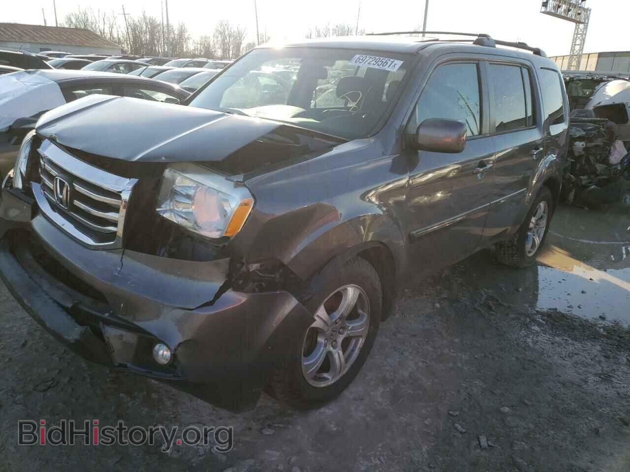 2014 HONDA PILOT - VIN: 5FNYF4H51EB003720 - Фото 2