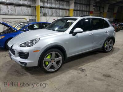 2016 Porsche CAYENNE Cayenne SE, silver — VIN WP1AE2A21GLA60815, Copart