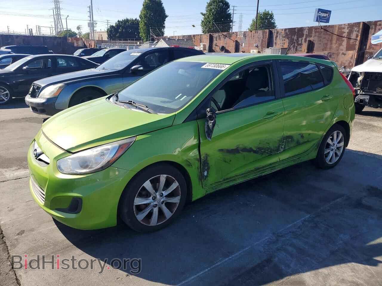 Photo KMHCU5AE7DU108019 - HYUNDAI ACCENT 2013
