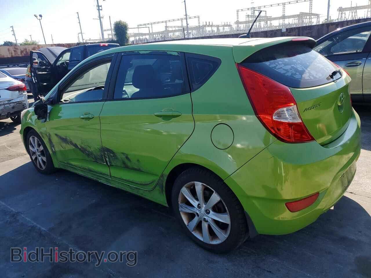 2013 HYUNDAI ACCENT - VIN: KMHCU5AE7DU108019 - Фото 2