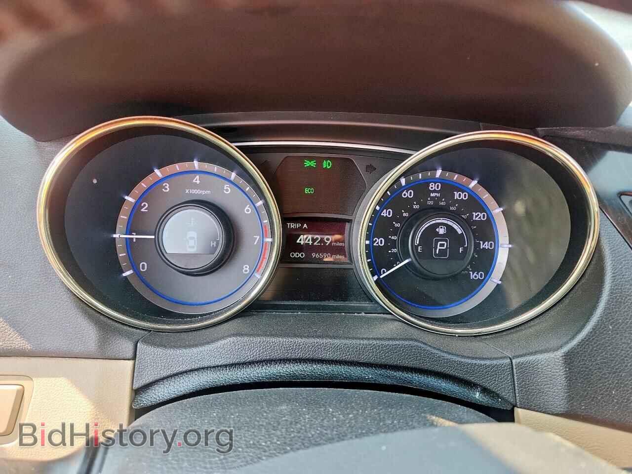 2013 HYUNDAI SONATA - VIN: 5NPEC4AC6DH603346 - Фото 9