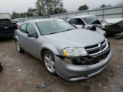 2013 Dodge AVENGER Avenger SE, silver — VIN 1C3CDZAB7DN643948, Copart