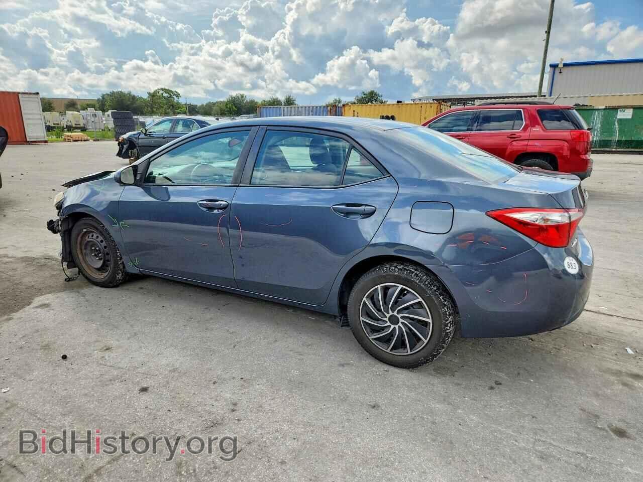 2015 TOYOTA COROLLA - VIN: 2T1BURHE6FC400645 - Photo 2
