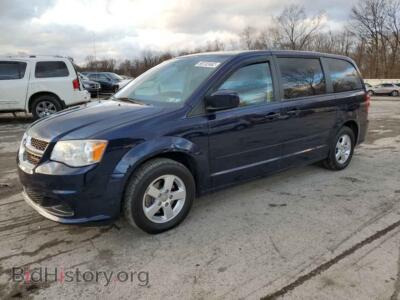 2012 Dodge CARAVAN Grand Cara, синий — VIN 2C4RDGBG0CR259953, Copart