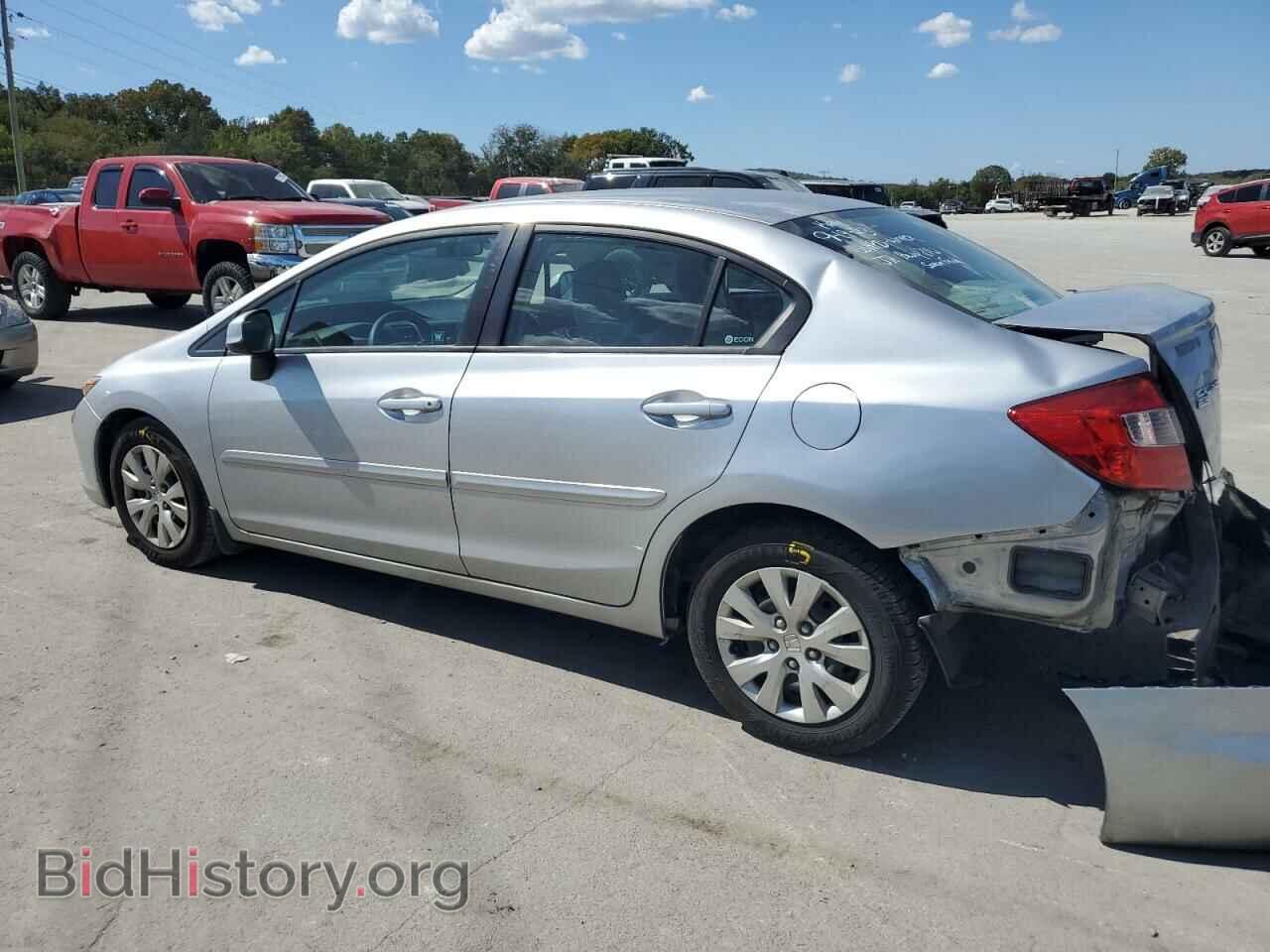 2012 HONDA CIVIC - VIN: 19XFB2F52CE356240 - Фото 2