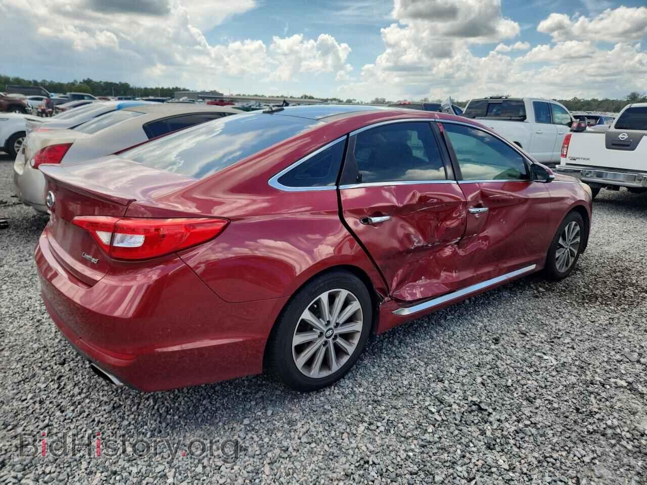 2016 HYUNDAI SONATA - VIN: 5NPE34AF2GH377708 - Фото 3