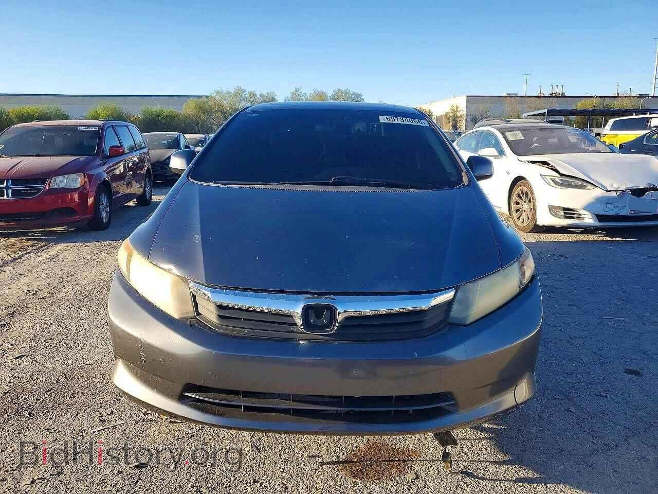 2012 HONDA CIVIC - VIN: 19XFB2F85CE025422 - Фото 5