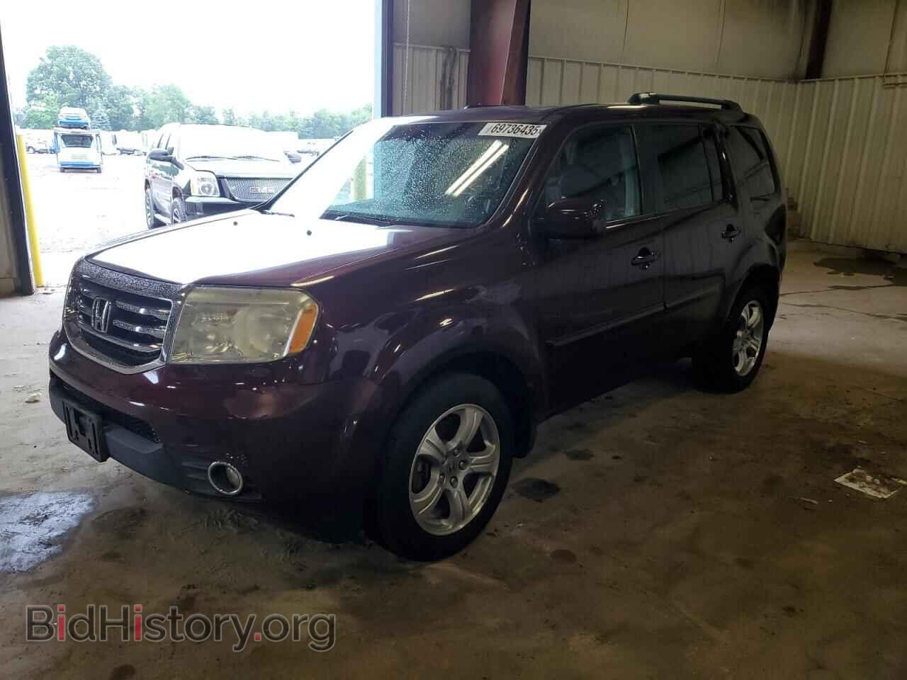 Фотография 5FNYF4H50CB061038 - HONDA PILOT 2012