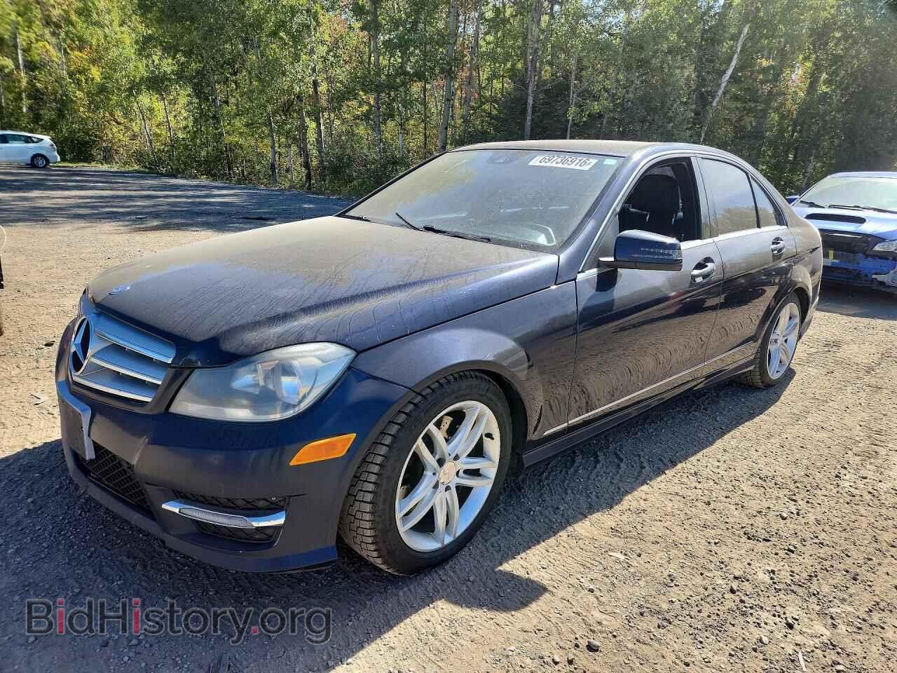 Фотография WDDGF8AB1DA880787 - MERCEDES-BENZ C-CLASS 2013
