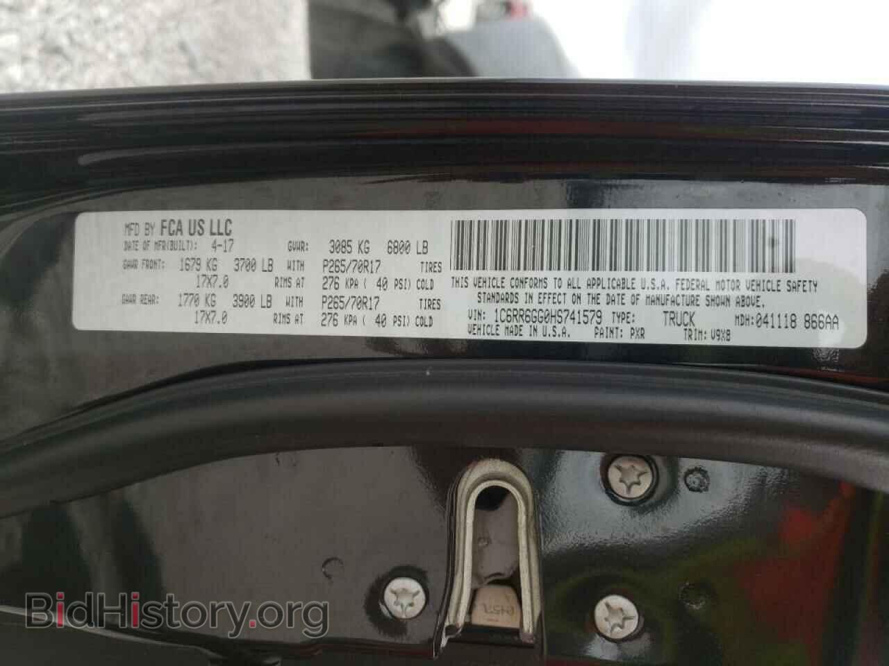 2017 RAM 1500 - VIN: 1C6RR6GG0HS741579 - Фото 10